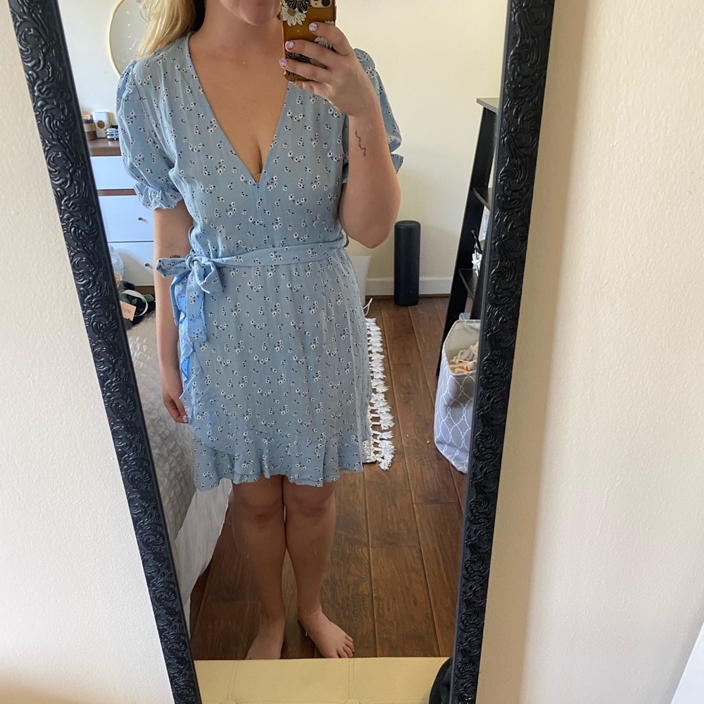 ASOS Blue Cottage Core dress